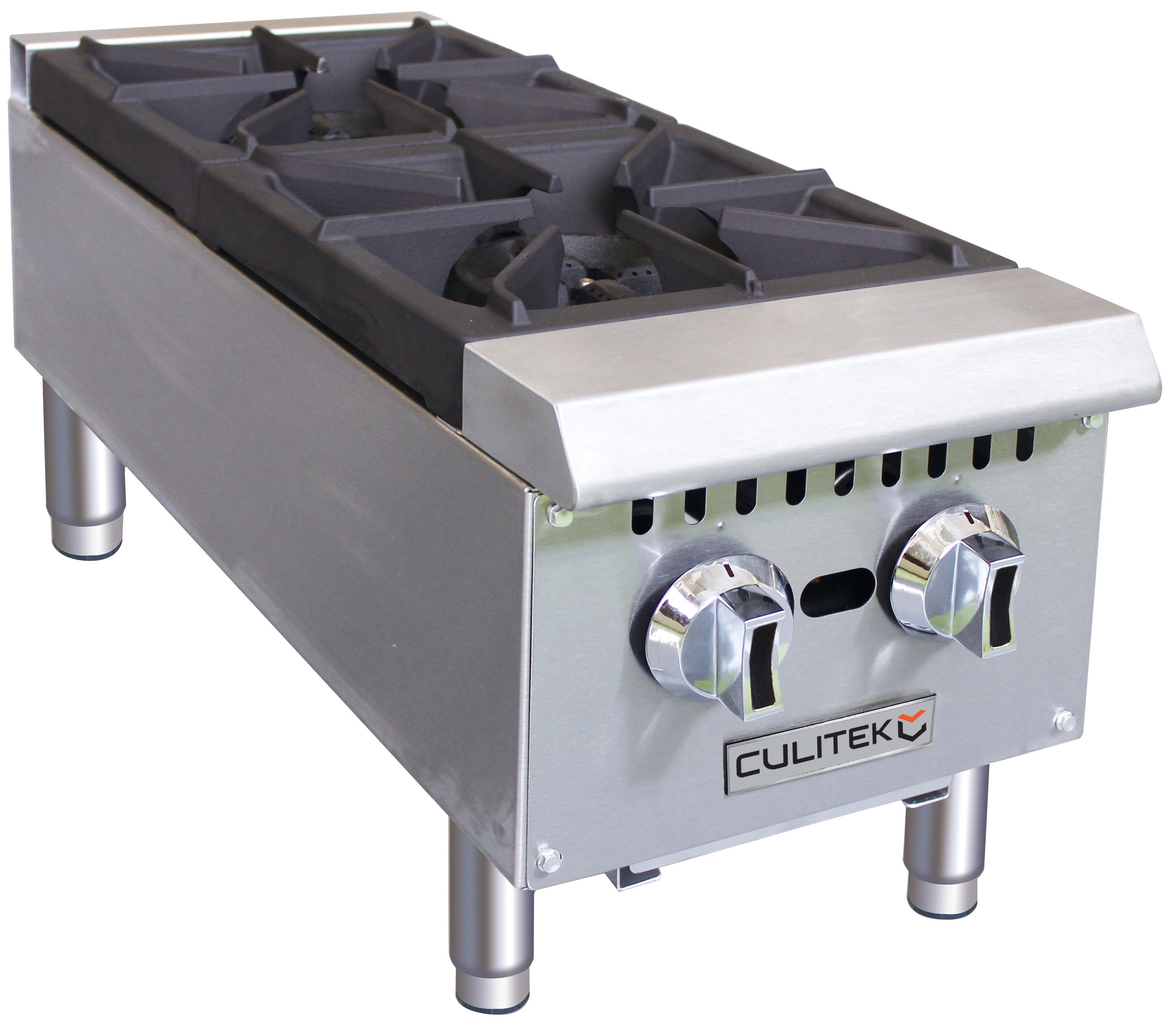 Culitek SSSeries Gas Countertop Hotplate, 12"W (CULCTH12NG)