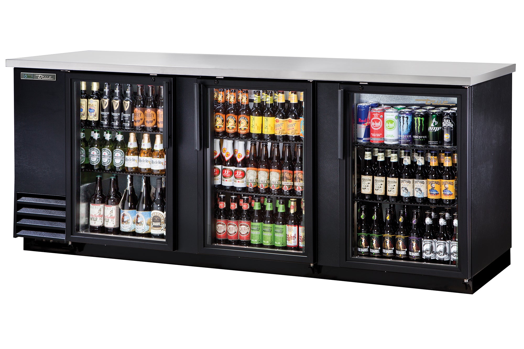 True Mfg. Back Bar Refrigerated, TBB4GHCLD